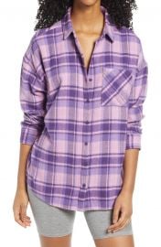 BP  Boyfriend Plaid Button-Up Shirt   Nordstrom at Nordstrom